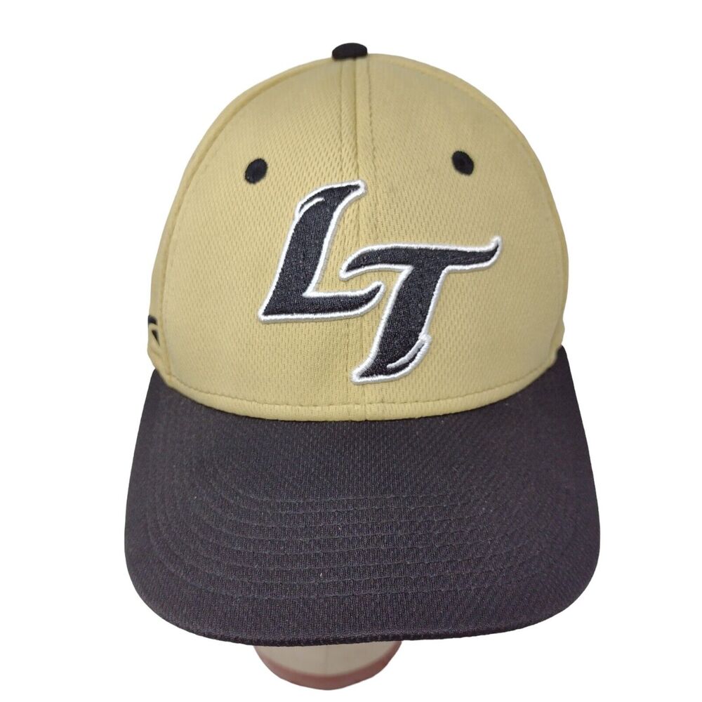 Pukka LT Tigers Black Gold Fitted Baseball Hat Cap Size L / XL Embroidered